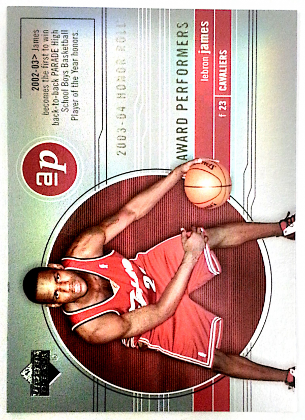 2003-04 Upper Deck Honor Roll Award Performers #AP1 LeBron James