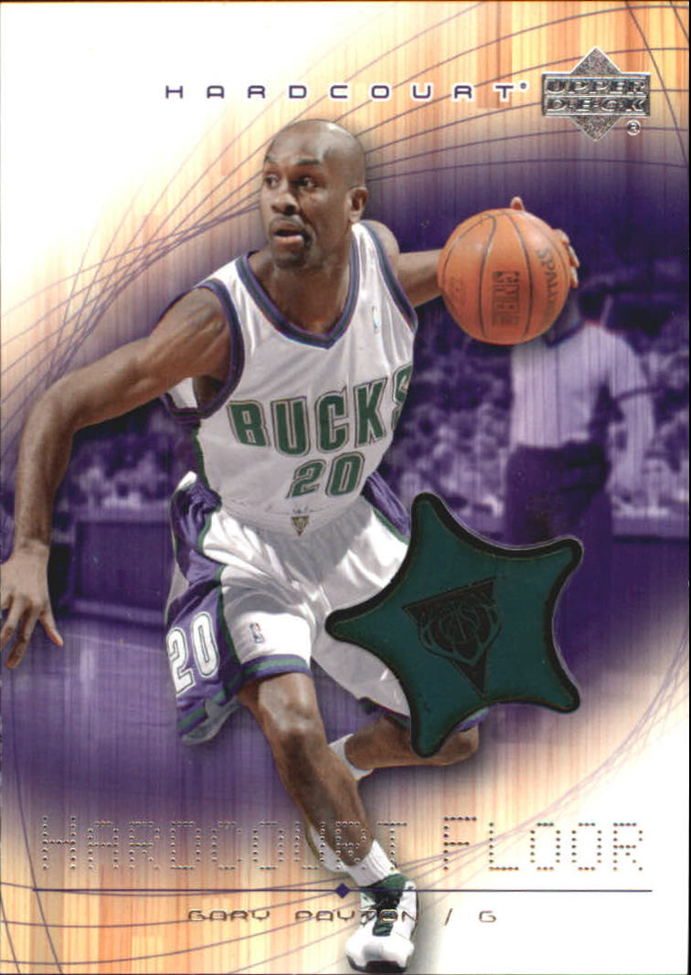 2003-04 Upper Deck Hardcourt Floor #GPF Gary Payton