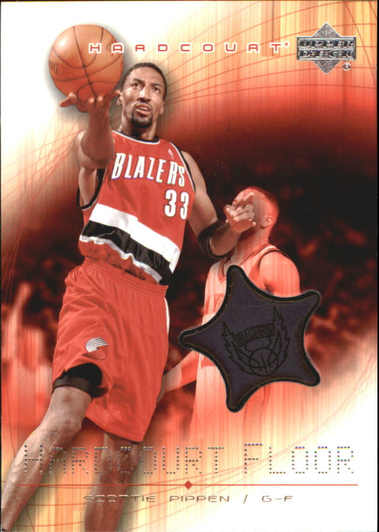 2003-04 Upper Deck Hardcourt Floor #SPF Scottie Pippen