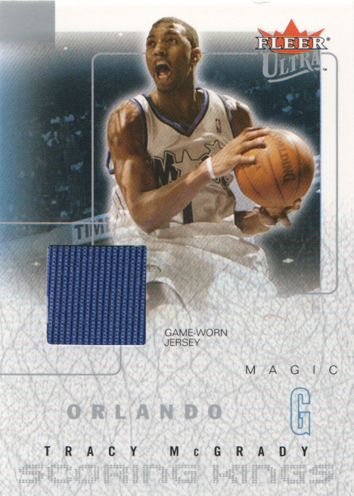 2003-04 Ultra Scoring Kings Game Used #3 Tracy McGrady