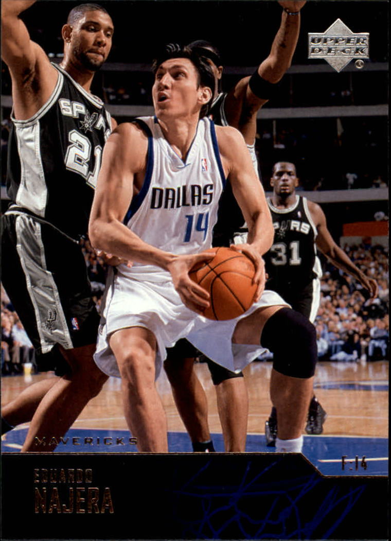 2003-04 Upper Deck #47 Eduardo Najera