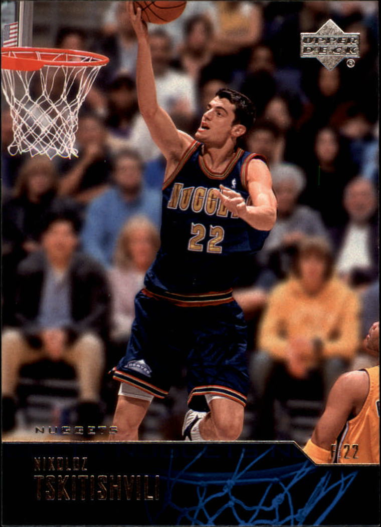 2003-04 Upper Deck #57 Nikoloz Tskitishvili