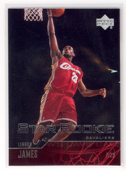 2003-04 Upper Deck #301 LeBron James RC
