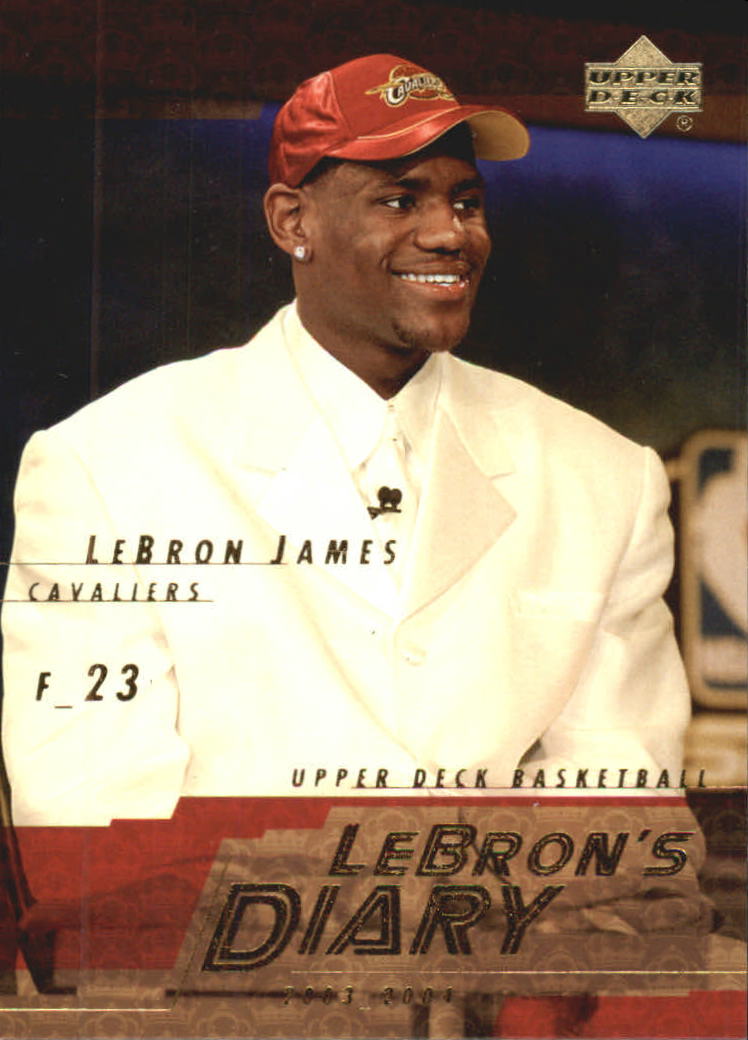 2003-04 Upper Deck LeBron's Diary #LJ5 LeBron James