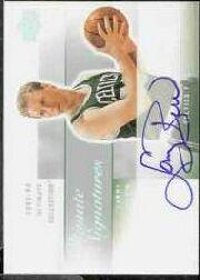 2003-04 Ultimate Collection Signatures #LB Larry Bird SP