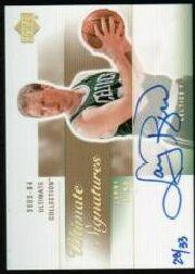 2003-04 Ultimate Collection Signatures Gold #LB Larry Bird/33