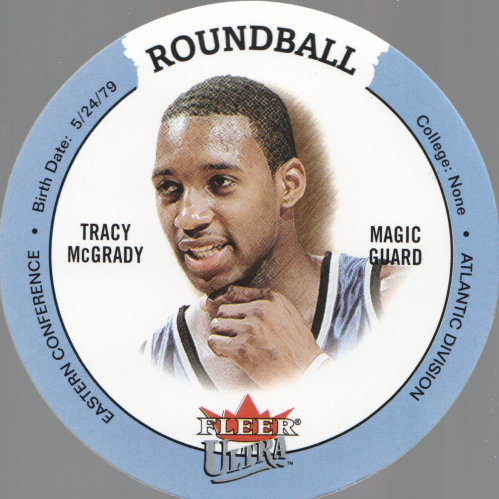 2003-04 Ultra Roundball Discs #2 Tracy McGrady