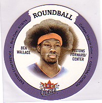 2003-04 Ultra Roundball Discs #6 Ben Wallace