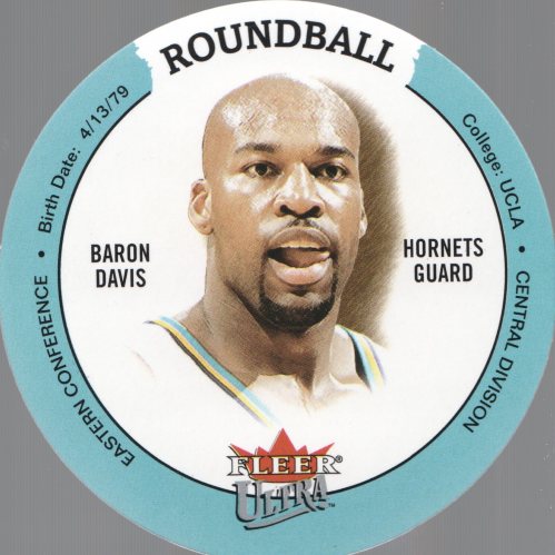 2003-04 Ultra Roundball Discs #9 Baron Davis