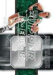 2003-04 Exquisite Collection Patches Quad #LB Larry Bird
