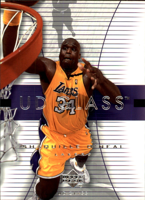 2003-04 UD Glass #25 Shaquille O'Neal