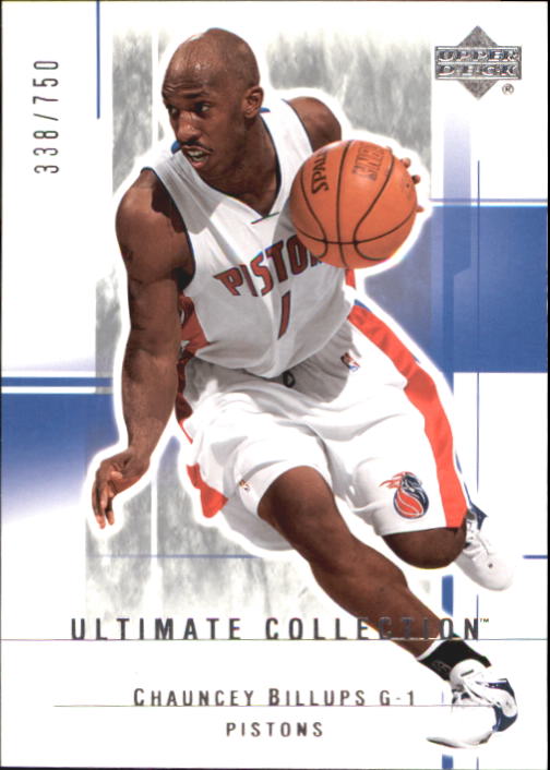 2003-04 Ultimate Collection #27 Chauncey Billups