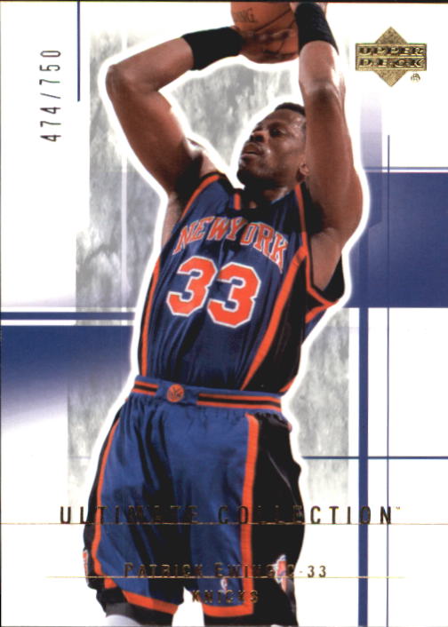 2003-04 Ultimate Collection #74 Patrick Ewing