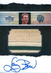 2003-04 Exquisite Collection Limited Logos #LB Larry Bird
