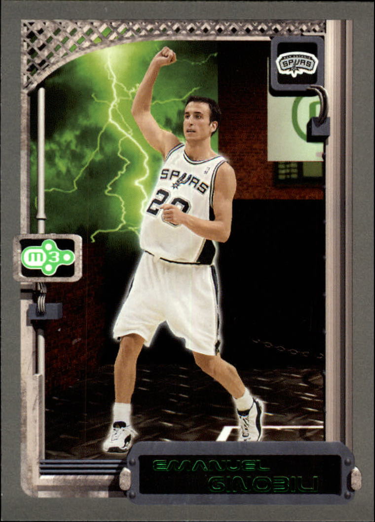 2003-04 Topps Rookie Matrix #5 Manu Ginobili
