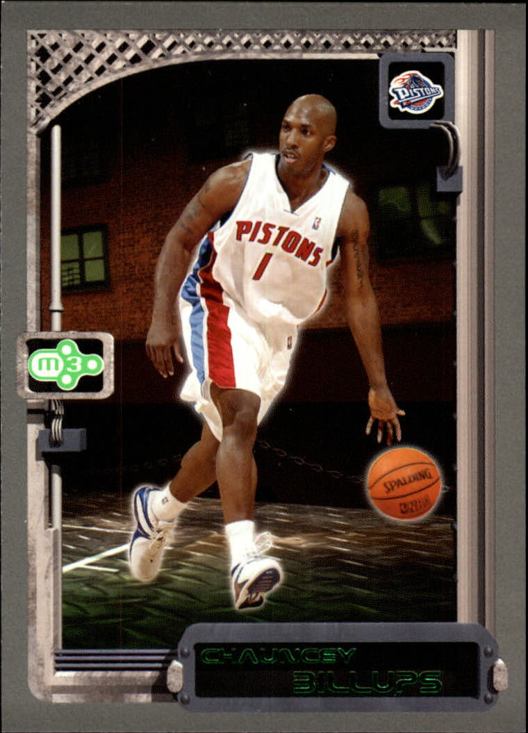 2003-04 Topps Rookie Matrix #17 Chauncey Billups