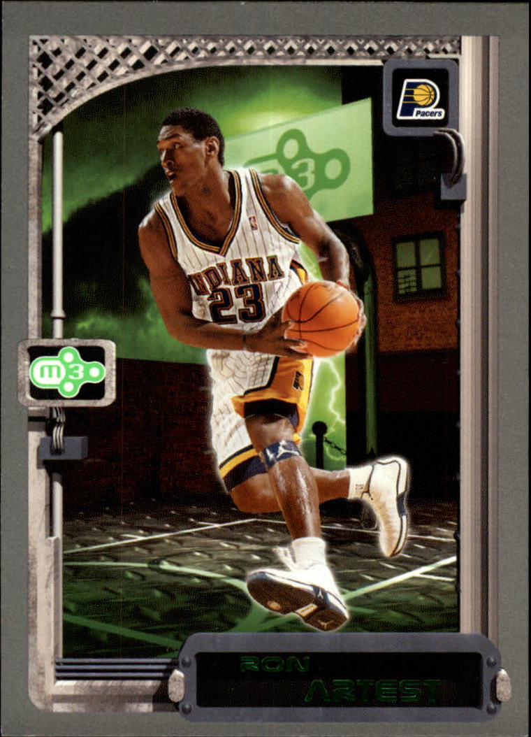 2003-04 Topps Rookie Matrix #21 Ron Artest