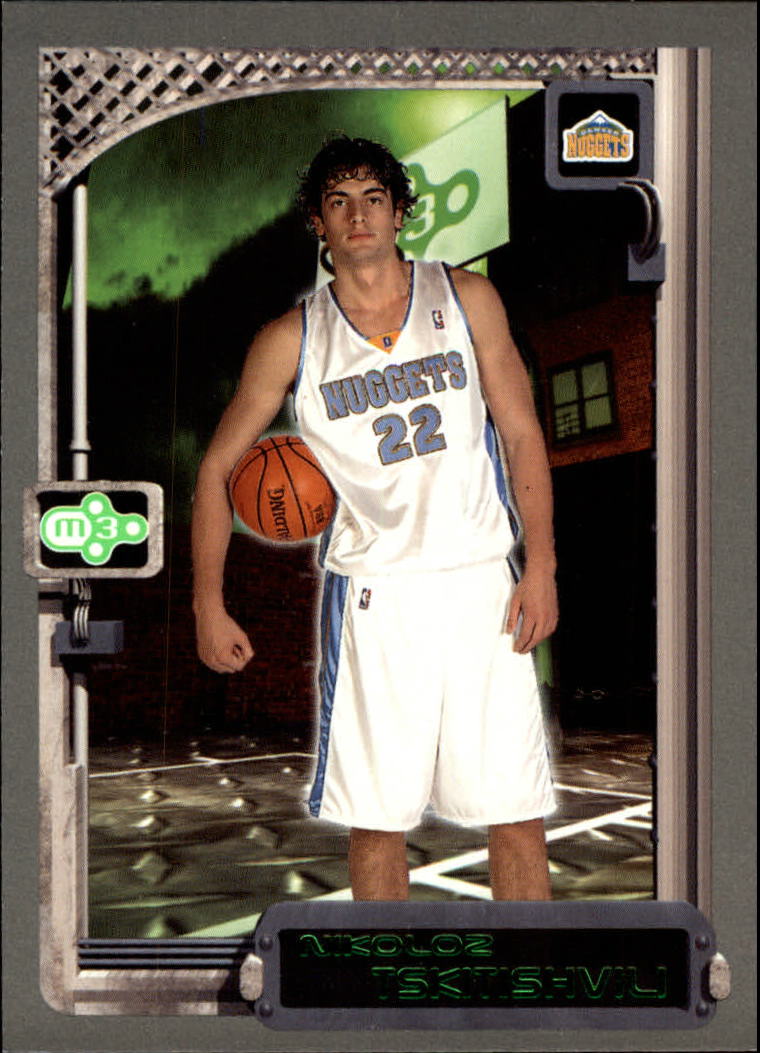 2003-04 Topps Rookie Matrix #41 Nikoloz Tskitishvili
