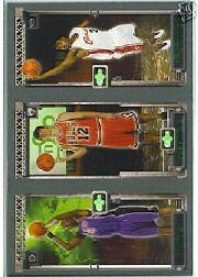 2003-04 Topps Rookie Matrix #BHJ Chris Bosh 114 RC/Kirk Hinrich 117 RC/LeBron James 111 RC