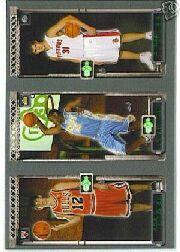 2003-04 Topps Rookie Matrix #HAM Kirk Hinrich 117 RC/Carmelo Anthony 113 RC/Darko Milicic 112 RC