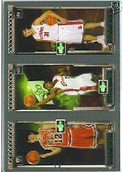 2003-04 Topps Rookie Matrix #HJM Kirk Hinrich 117 RC/LeBron James 111 RC/Darko Milicic 112 RC