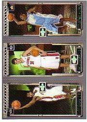 2003-04 Topps Rookie Matrix #JMA LeBron James 111 RC/Darko Milicic 112 RC/Carmelo Anthony 113 RC