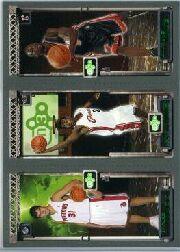2003-04 Topps Rookie Matrix #MJW Darko Milicic 112 RC/LeBron James 111 RC/Dwyane Wade 115 RC