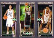 2003-04 Topps Rookie Matrix #PJD Aleksandar Pavlovic 129 RC/Dahntay Jones 130 RC/Boris Diaw 131 RC