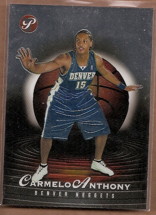 2003-04 Topps Pristine #108 Carmelo Anthony U