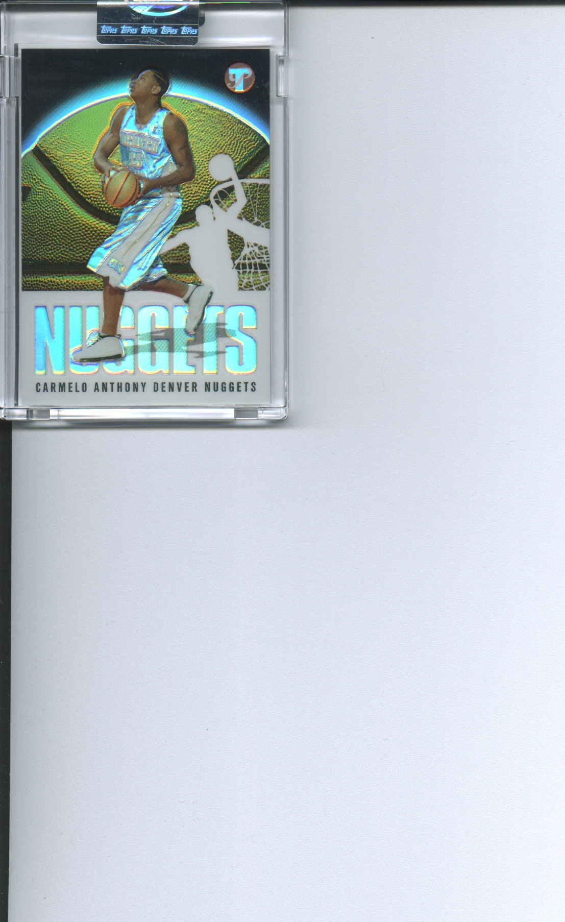 2003-04 Topps Pristine Refractors #107 Carmelo Anthony C