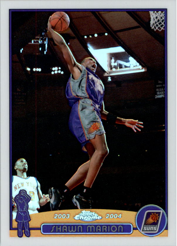 2003-04 Topps Chrome Refractors #28 Shawn Marion