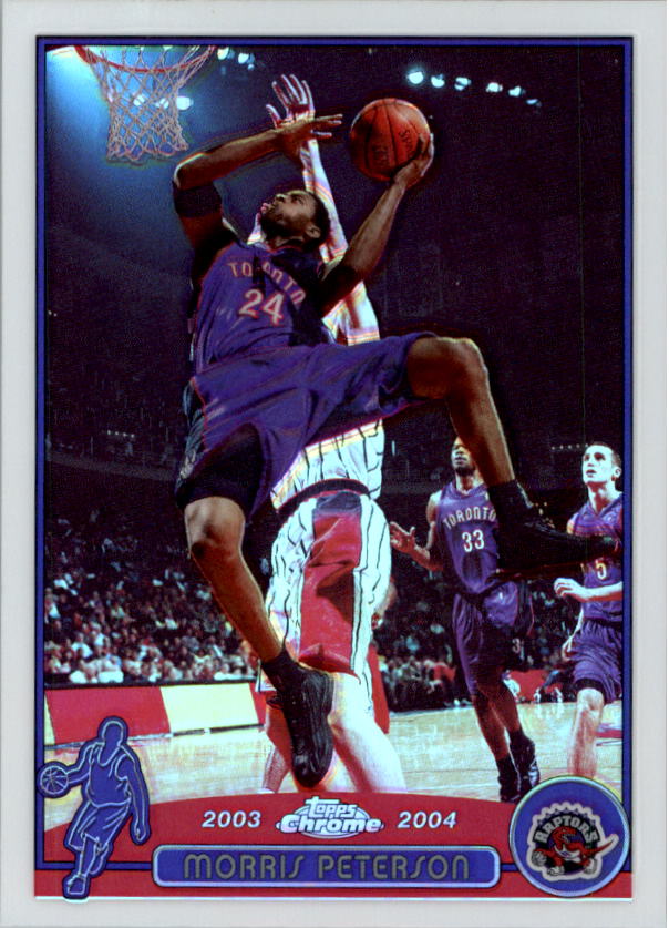 2003-04 Topps Chrome Refractors #47 Morris Peterson