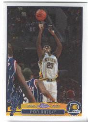 2003-04 Topps Chrome Refractors #57 Ron Artest