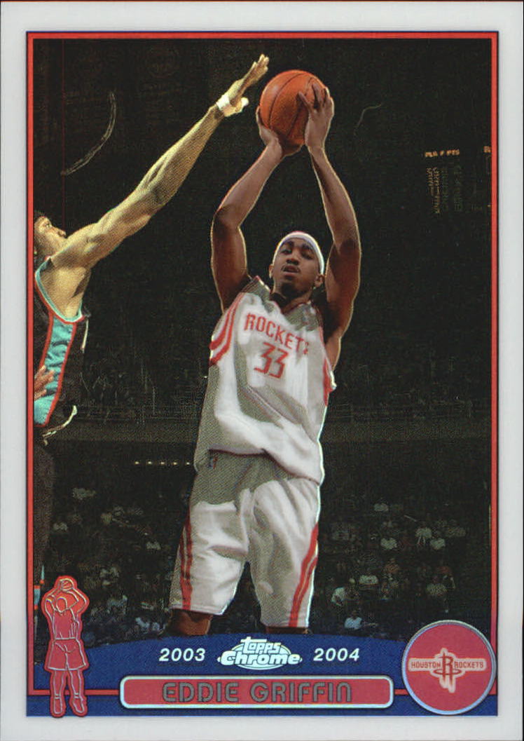 2003-04 Topps Chrome Refractors #76 Eddie Griffin