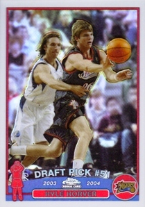 2003-04 Topps Chrome Refractors #153 Kyle Korver
