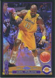 2003-04 Topps Chrome Refractors Black #32 Karl Malone