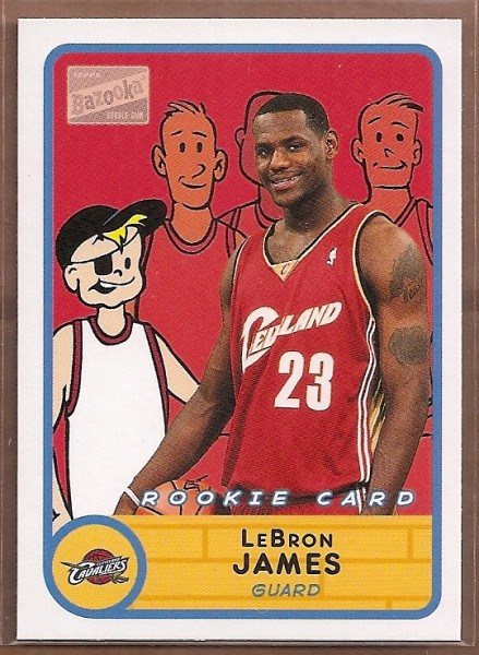 2003-04 Bazooka #276 LeBron James BAZ