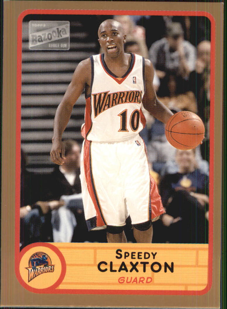 2003-04 Bazooka Parallel #67 Speedy Claxton