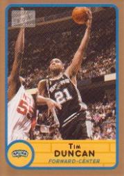 2003-04 Bazooka Parallel #100 Tim Duncan