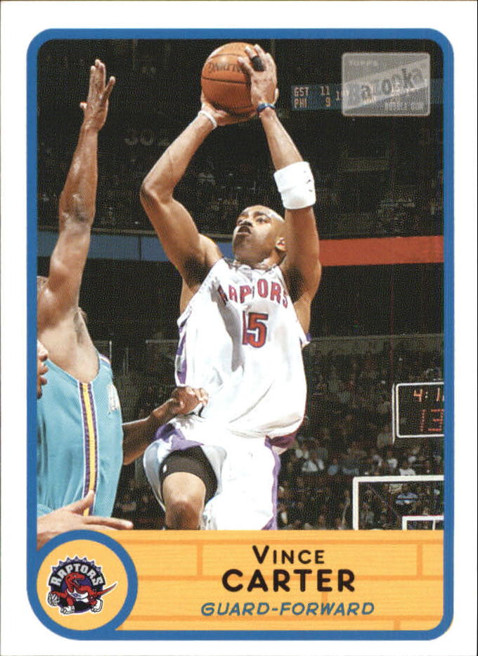 2003-04 Bazooka Mini #90A Vince Carter