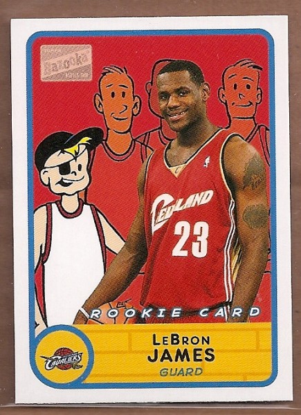2003-04 Bazooka Mini #276 LeBron James BAZ