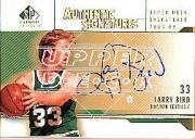 2003-04 SP Signature Edition Signatures Gold #LB Larry Bird