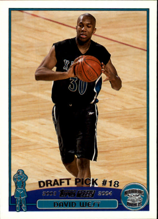 2003-04 Topps #238 David West RC