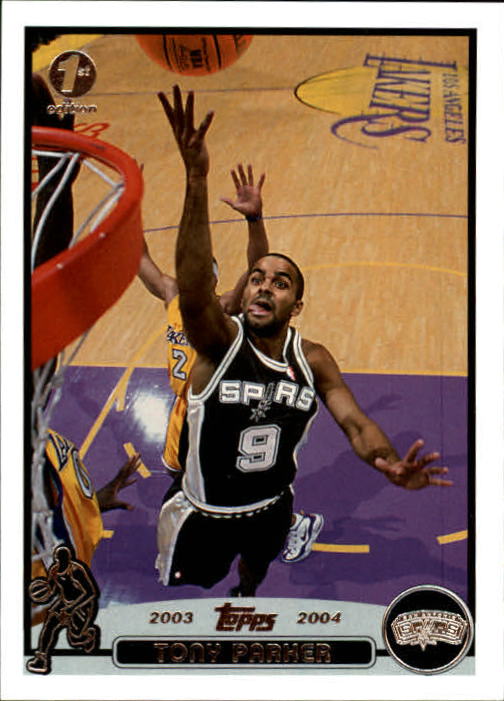 2003-04 Topps First Edition #9 Tony Parker