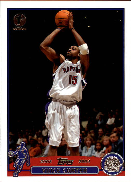 2003-04 Topps First Edition #15 Vince Carter