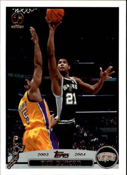 2003-04 Topps First Edition #21 Tim Duncan