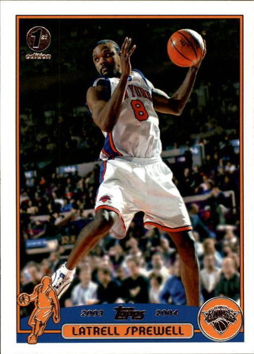 2003-04 Topps First Edition #25 Latrell Sprewell