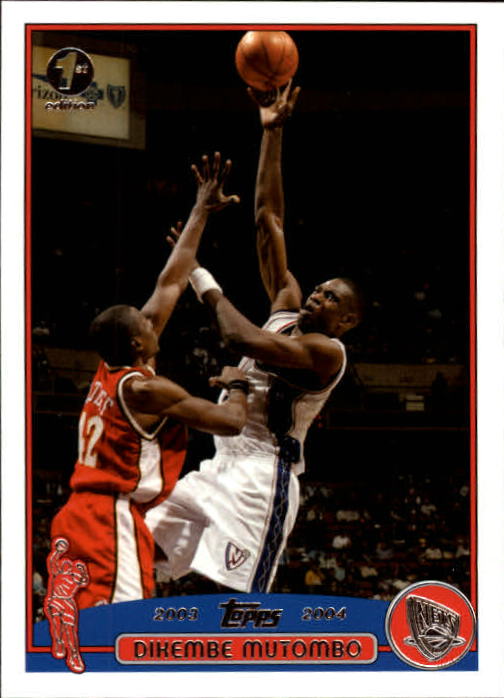 2003-04 Topps First Edition #55 Dikembe Mutombo