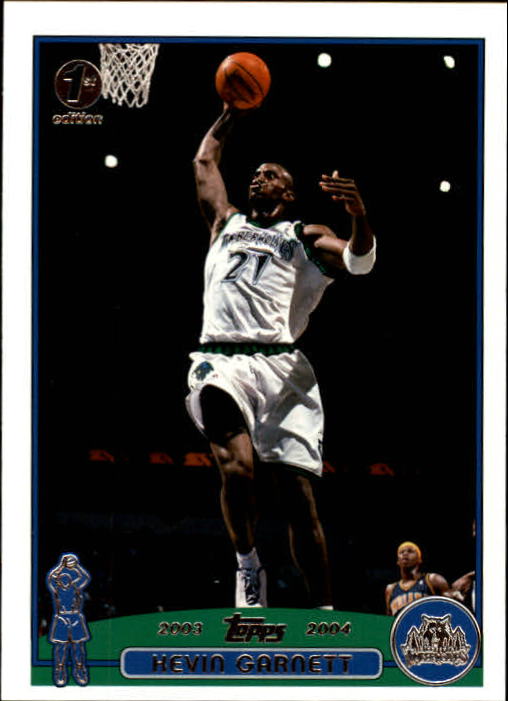 2003-04 Topps First Edition #100 Kevin Garnett