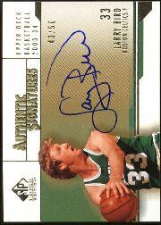 2003-04 SP Signature Edition Gold #6 Larry Bird